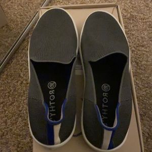 Rothys steel grey sneaker